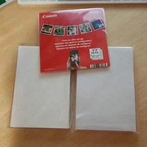 {Canon} 2 Photo Paper Packs 3 X 5 Plus Bonus 5 X 5 Starter Pack